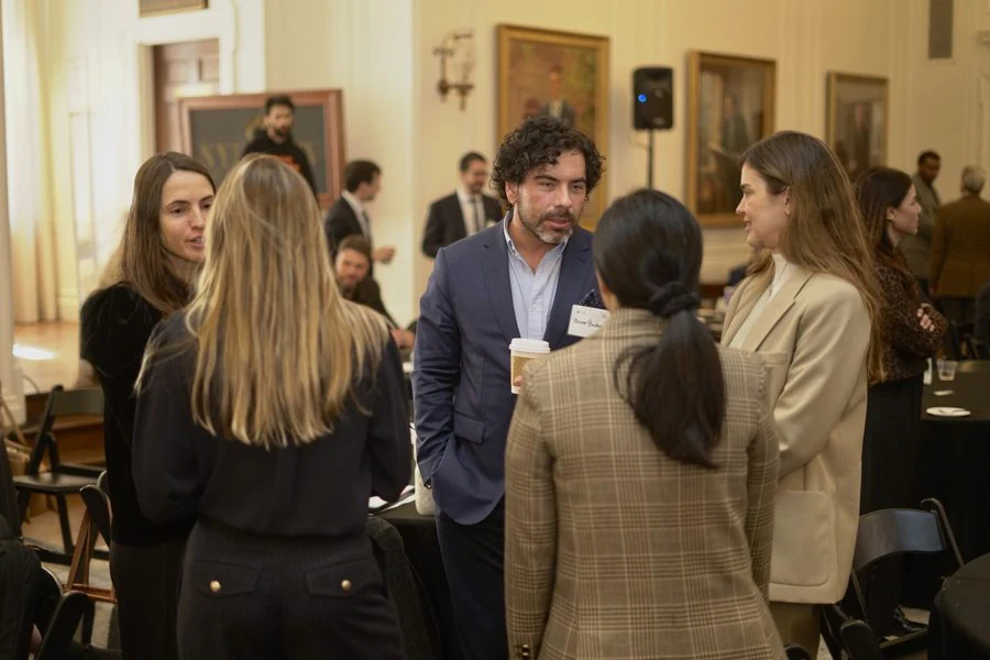 Guests networking at the 9th BLS Annual Conference